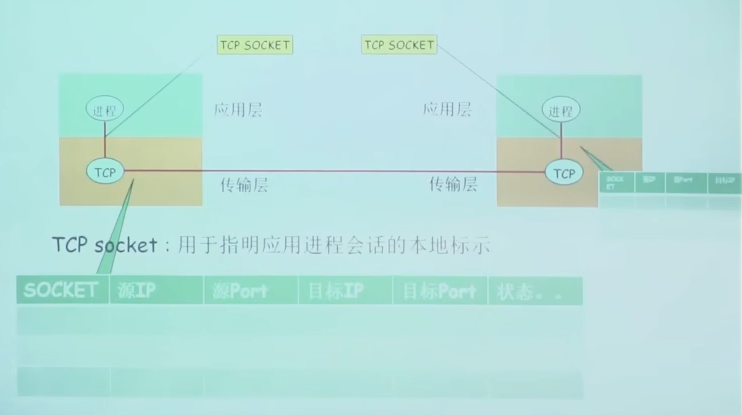 TCP socket